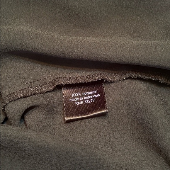 Apt. 9 Black Relaxed Buttoned Blouse - Picture 5 of 11